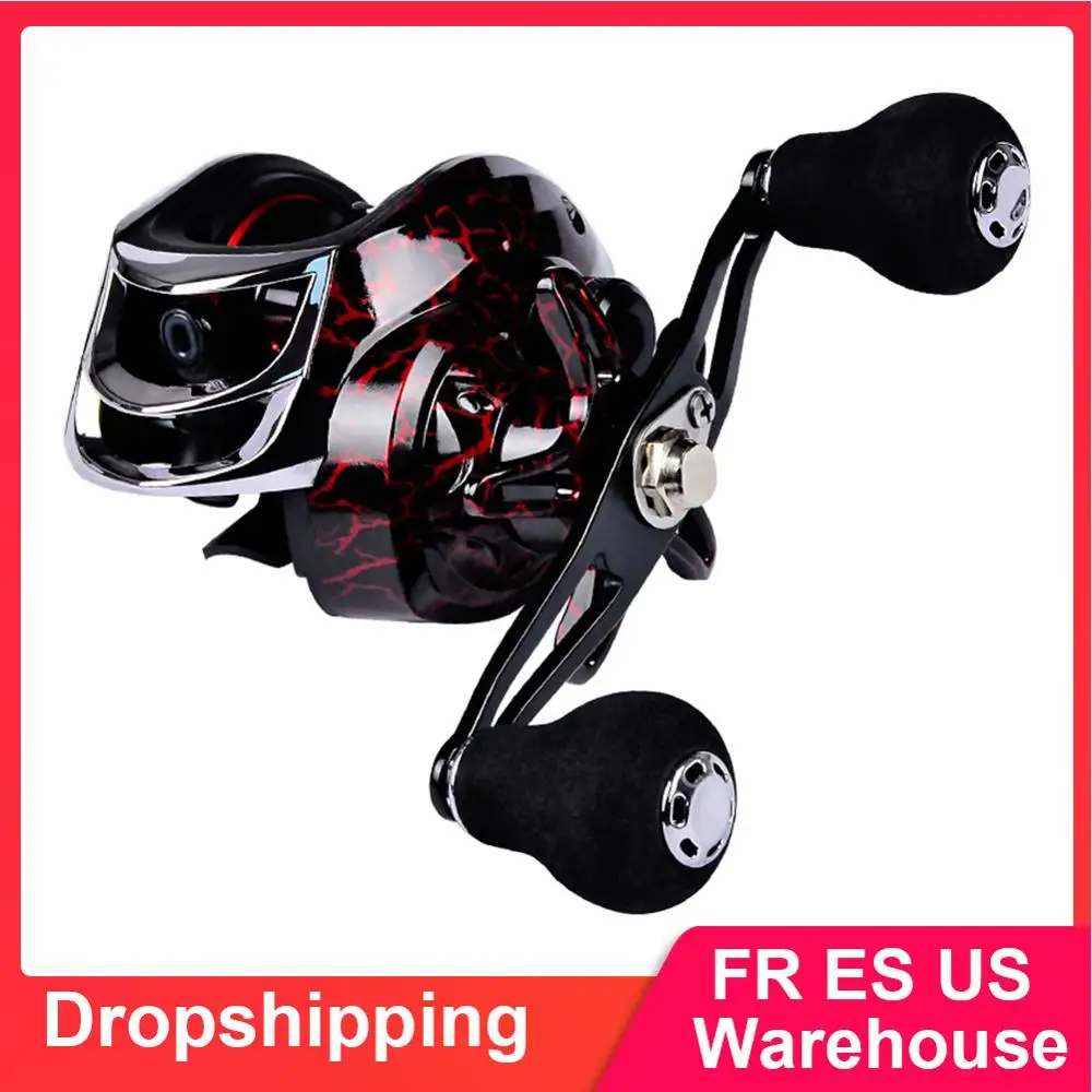 DW121 катушка для ловли на приманку, катушка для ловли на приманку, металлическая Рыболовная катушка, алюминиевый сплав, 18+ 1BB катушка, 10 кг, Максимальное сопротивление 7,1: 1