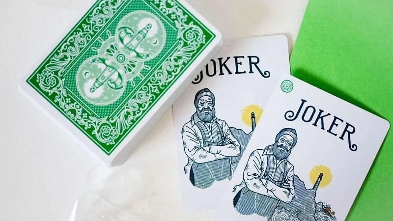 Ellusionist Keeper Sea Green игральные карты велосипедная колода USPCC коллекционная покерная