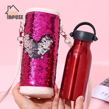 Snailhouse новая сумка для подогрева бутылочек с блестками сумка на ремне через плечо Герметичный портативный набор чашек ручка сумка для мамы сумка для детской бутылочки