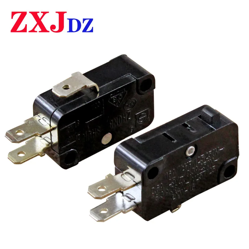 Interruptor de cocina de arroz, Micro interruptor de puerta de microondas de alta potencia 16A, contacto de plata, 1 ud.