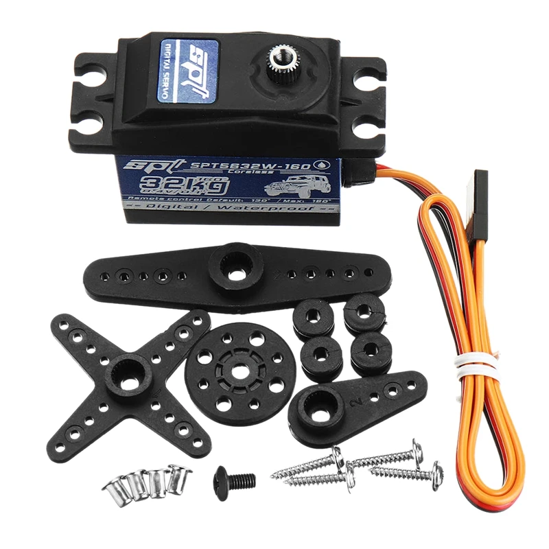 Servo SPT5632W-160 32 кг без сердечника цифровой сервопривод водонепроницаемый большой