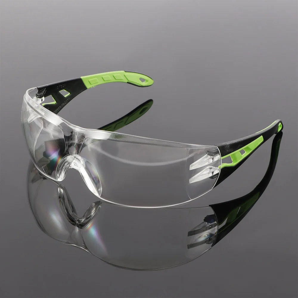 Safety Goggles 1pcs Factory Lab Work Safety Eye Protective Glasses Anti-impact Wind Dust Proof Goggles High Quality