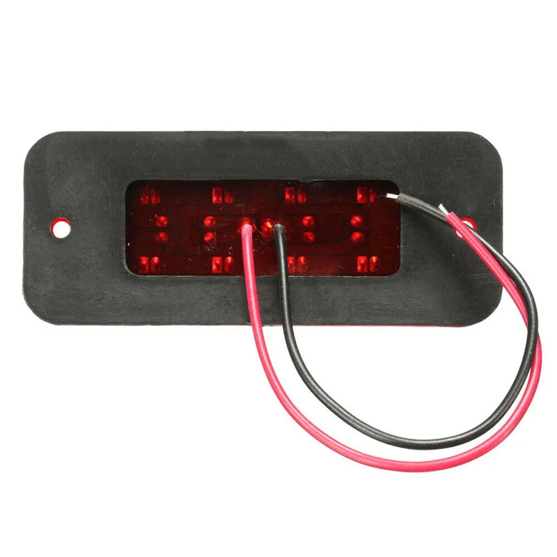 LED Marker Lights 1 piece 4" 8LED Trailer Side Marker Turn Light Lamp Truck