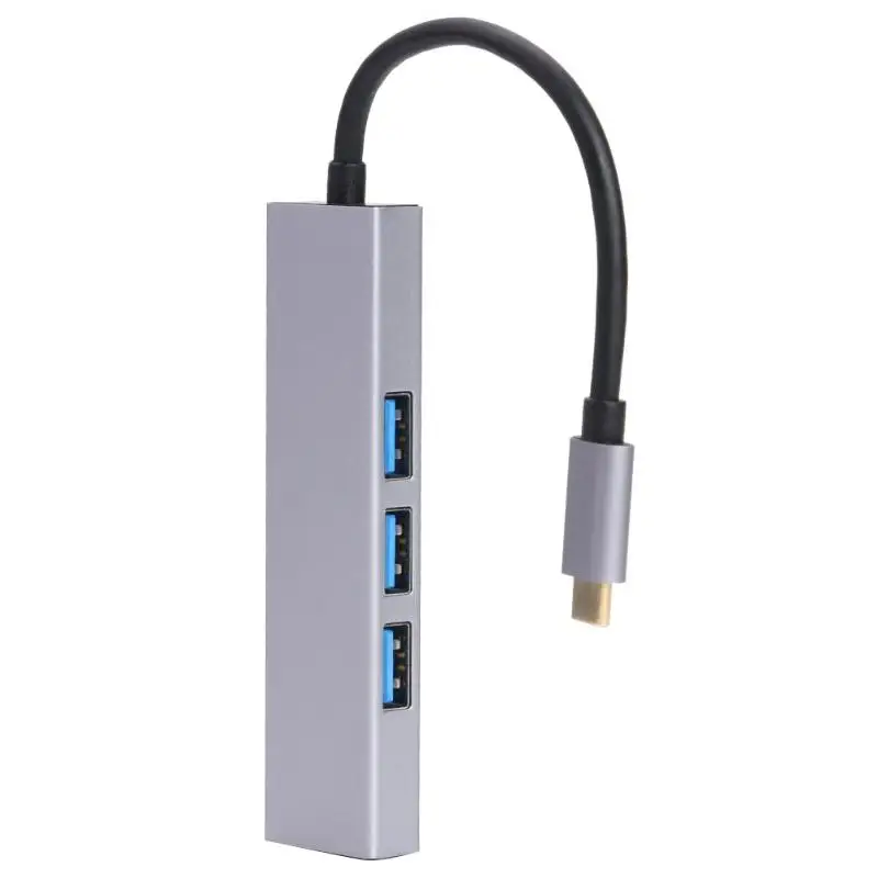Кабельный деконн B0503 4 в 1 usb-хаб тип-c штекер 4 к HDMI 5 Гбит/с 3 USB3.0 Женский конвертер кабель адаптер