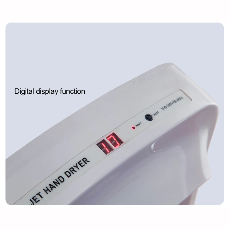 Fully Automatic Induction Hand Dryer TS-8800 Hotel office buildings High Speed Sided Jet Type Dry Hand Drying machine 220v 1650w