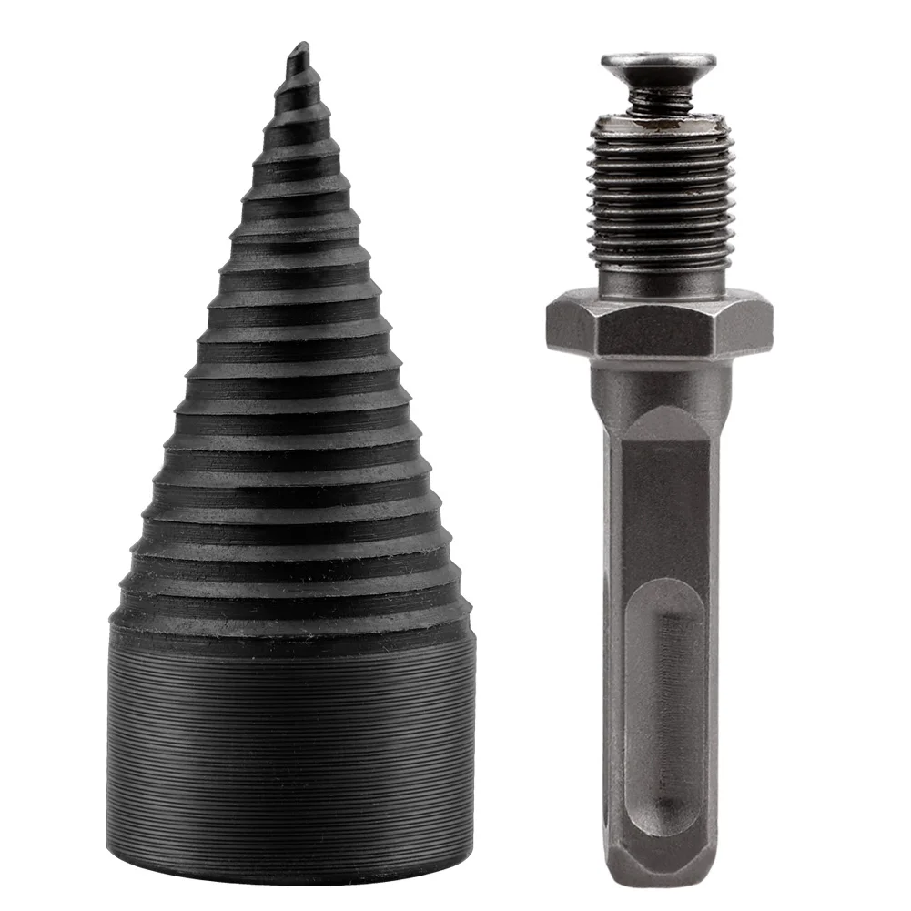 32/38mm drill bit Chop wood Splitting tool Splitting cone Log Splitters Wood breaking machine Wood