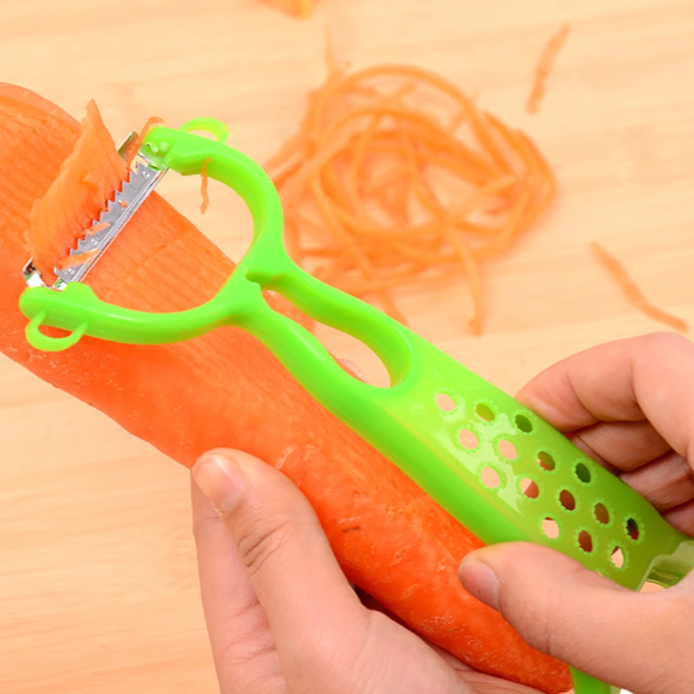 

1PC Multi-Function Vegetable Fruit Peeler Double head Julienne Cutter Slicer Peel Gadget Knife Knives Cutlery Kitchen Tools
