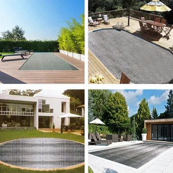 

New Pool Cover Home Garden Outdoor Pools Accessories Rectangular Pool Cover Swimming Pool Film Insulation Film Dropshipping