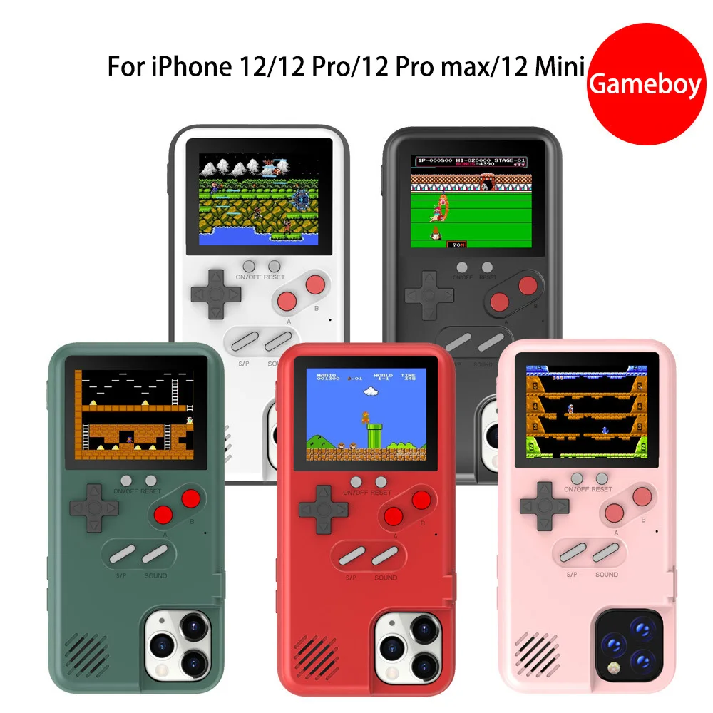 Чехлы для iPhone 13 12 11 Pro Max 6 s 7 8 plus xs xr 13Mini чехол игры тетрис Gameboy | Мобильные телефоны и
