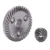 Темно-серый спиральный набор конических зубчатых колес для угловой шлифовальной машины Makita 9523