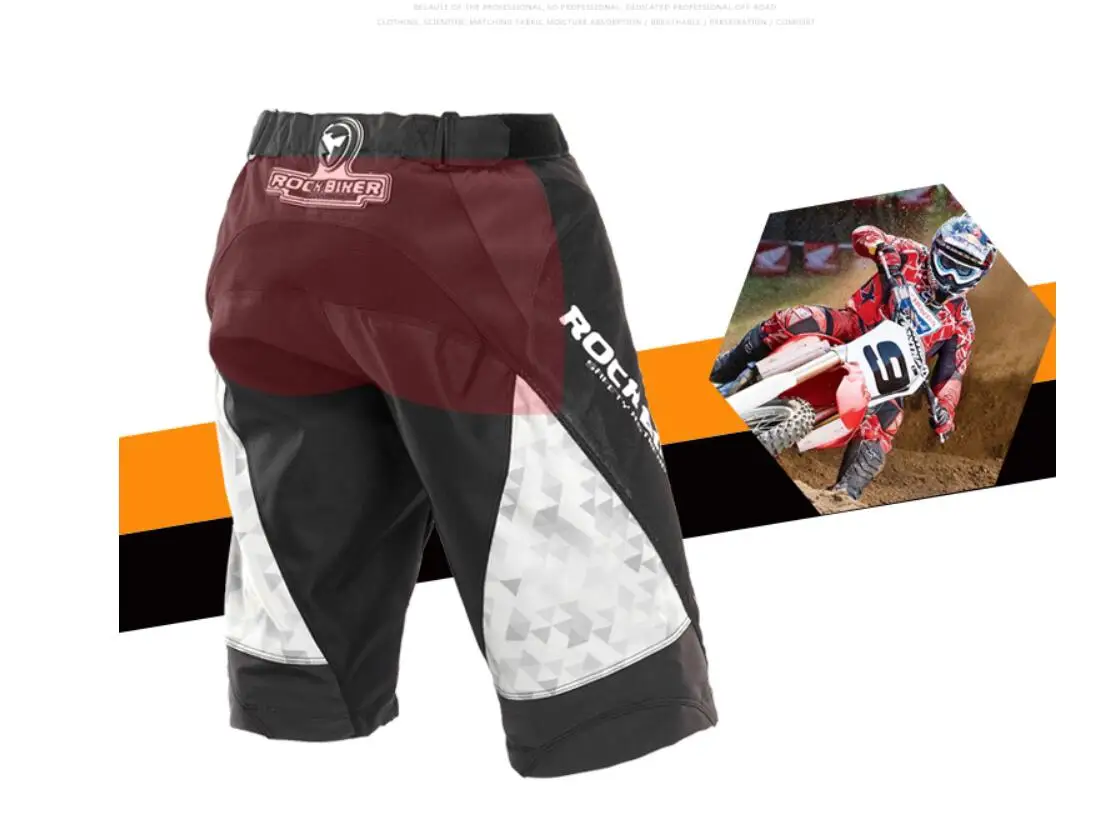 ROCK BIKER новые ATV DH MX перчатки для велоспорта AIR MTB moto rcycle moto cross внедорожные гоночные мото Спринт горные велосипедные шорты Lee pant