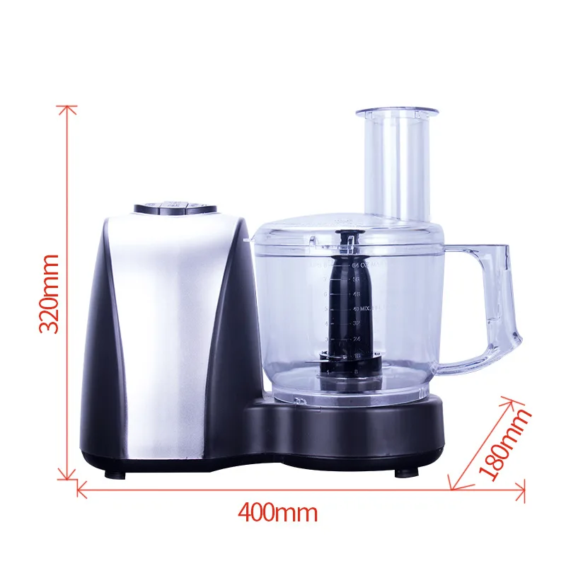 Electric Shredder Large Capacity 1.85 L Garlic Machine Commercial Meat Grinder | Бытовая техника