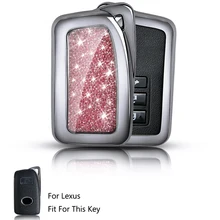 Дистанционный ключ для автомобиля чехол брелок подходит для Lexus ES-300h ES350 GS350 GS450h IS250 RC350 NX200T NX300h LX570 авто-Стайлинг 2 3 4 кнопки