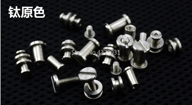 1piece-Hinder-XM18-Handle-Spindle-screw-rivet-Titanium-alloy-Roasted-blue-DIY-folding-knife-tools (5)