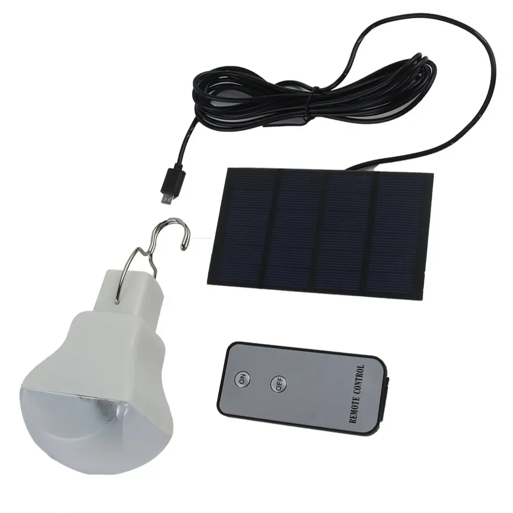 

High Quality Solar Light Outdoor Indoor Solar Light Bulb Home Emergency Lighting Road Street Light Drop Shipping Sale Hot Sale