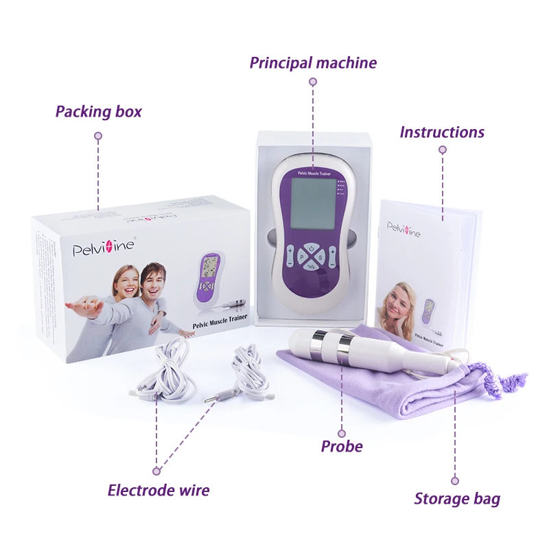 Pelvifine Fda510k Kegel Exercises Trainer Tens Ems Pelvic Floor Muscle Vaginal Massage Shrink Stimulates Women Men Incontinence
