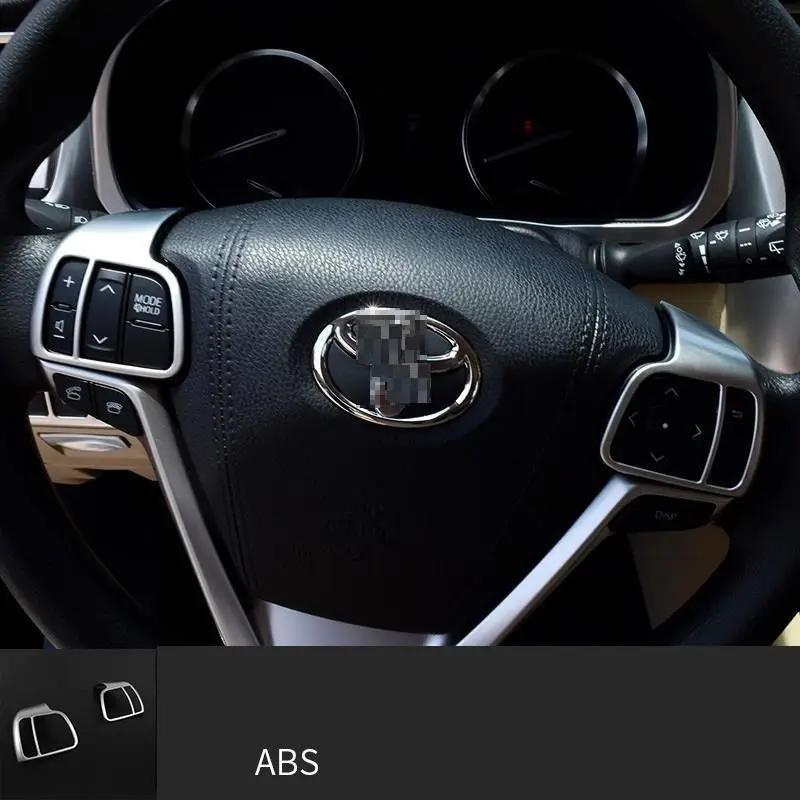 Система управления приборной панели Интерьер автомобиля хром Automovil отделка аксессуар модификация 15 16 17 18 для Toyota Highlander - Название цвета: Version K