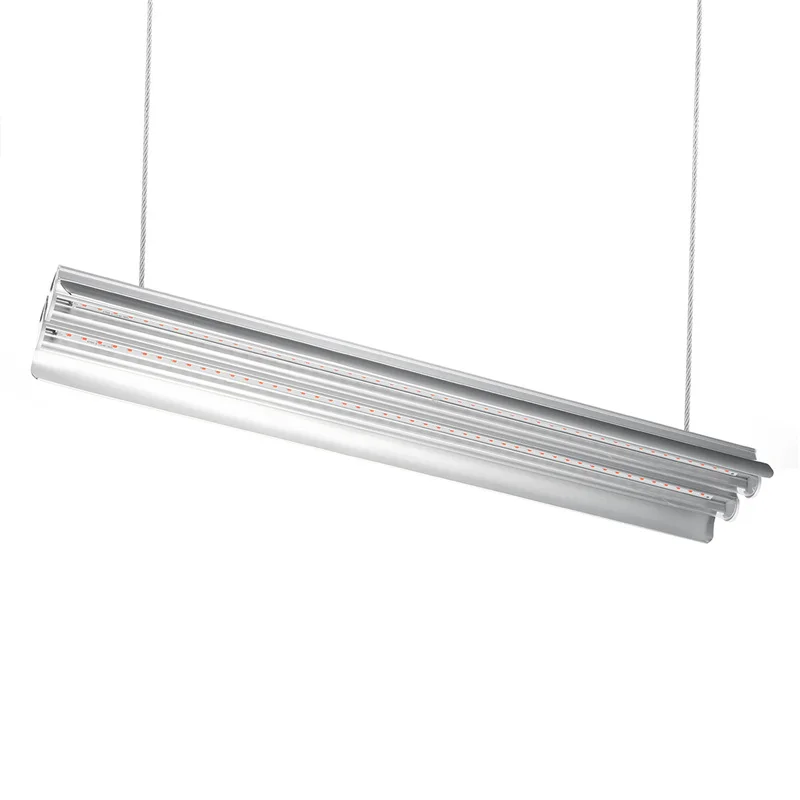 500W LED Grow Lights Full Spectrum 50cm Growing LED Lamp Double Tube Plant Chandelier for Hydroponic Indoor Plants EU/US Plug
