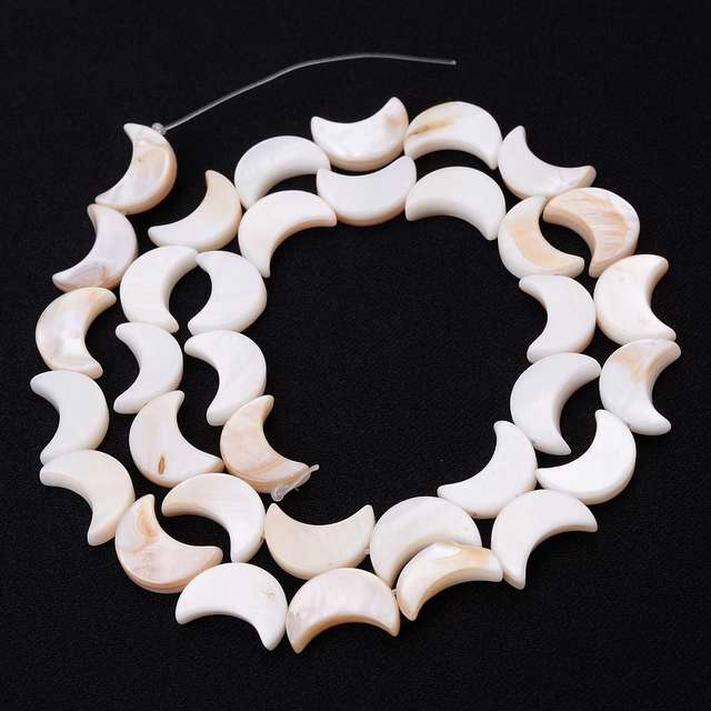 Shell Beads Mother of Pearl Love Star Oval Round Flat Loose Spacer Beads for Jewelry Making DIY Charm Bracelet Necklace