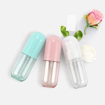 

40/60ml Transparent Empty Spray Bottle Mini Refillable Plastic Container Empty Cosmetic Container Mulitifunctions Bottle NEW