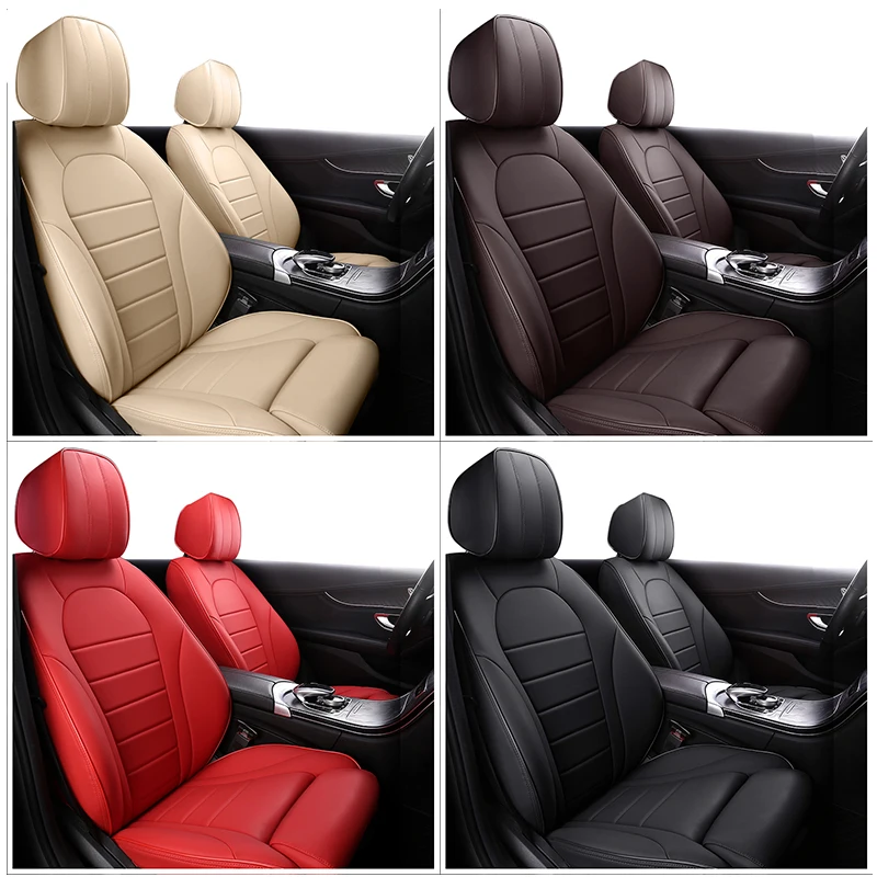 Кожаные чехлы для автомобильных сидений на заказ для Hyundai Veloster LAFESTA Coupe Azera Grand SantaFe Veracruz Equus rohans автомобильные чехлы для сидений