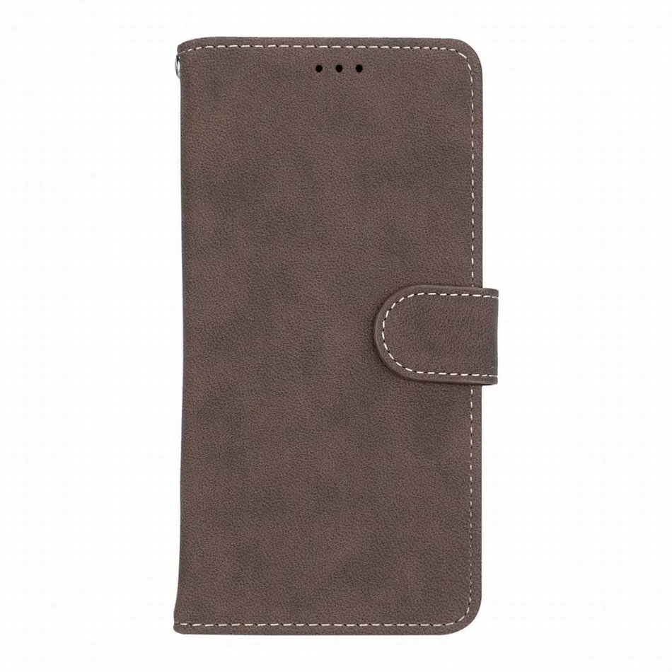 Brown C A20E простой чехол для телефона для чехол samsung Galaxy S10E S10 S9 плюс M10 M20 M30 бумажник с застежкой-молнией Капа J4 J6 плюс J7 A7 A750 O27H - Цвет: Brown C