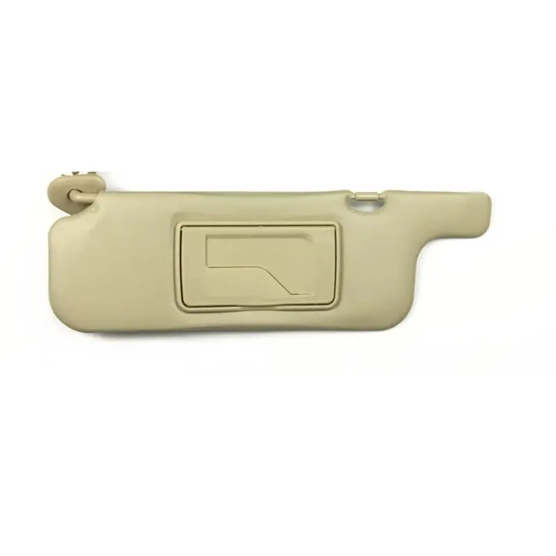 Left side Для Toyota Corolla 2003-2012 бежевый ar Внутренний солнцезащитный козырек Солнцезащитный козырек передний ветровое стекло Солнцезащитный козырек Antidazzle солнцезащитный экран с зеркалом комплект - Цвет: Left side