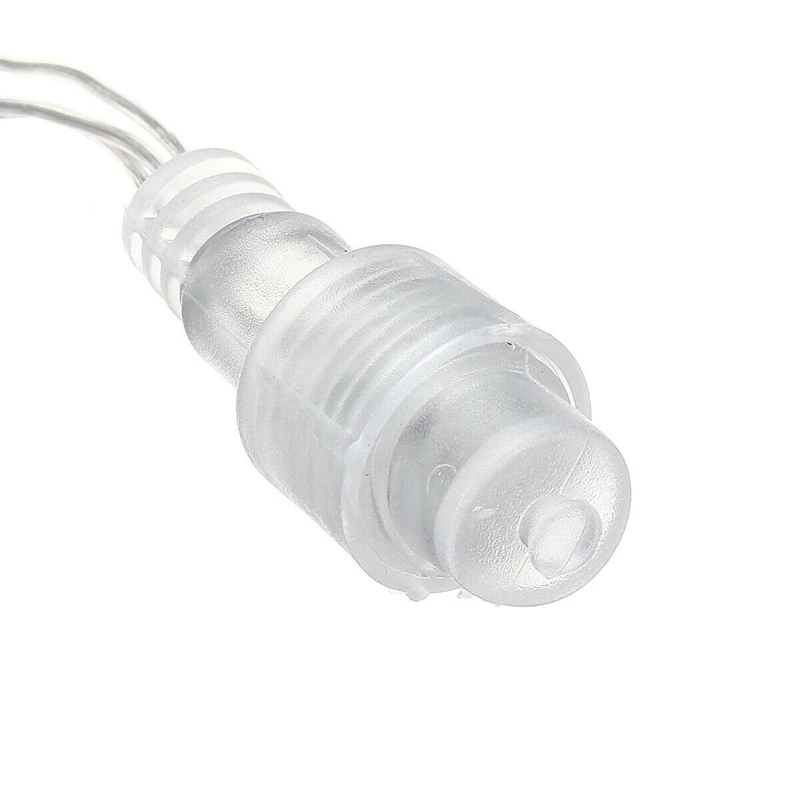 10M 100LED Warm White LED Window Curtain String Fairy Lights Xmas Wedding Decor, White EU Plug