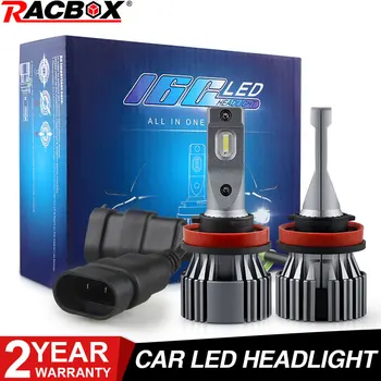 

H11 H9 H8 LED Headlight Bulbs 80W Headlights Lamp Car Lamps 6500K Cars Running Lights Suit our 2.5 inch Fog Light Projector Lens
