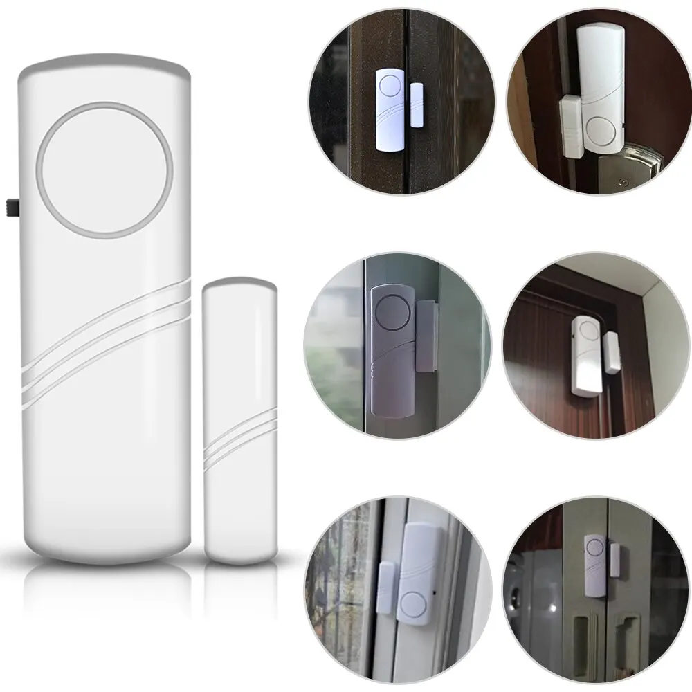 1 шт. умные человеческие датчики тела безопасности двери и окна сигнализации беспроводной для дома для окна двери входа анти-датчики