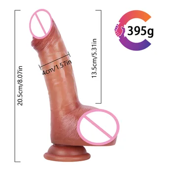 Ejaculating Soft Realistic Dildo Spraying Water Dick Suction Cup Dildos for Women Strapon Squirting Dildo Sex Toy for Adult 5