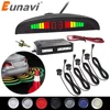 Eunavi 1 ensemble Auto Parktronic Led Kit de capteur de stationnement 4 6 8 capteurs pour toutes les voitures système de surveillance Radar de secours à Assistance inverse ► Photo 1/3