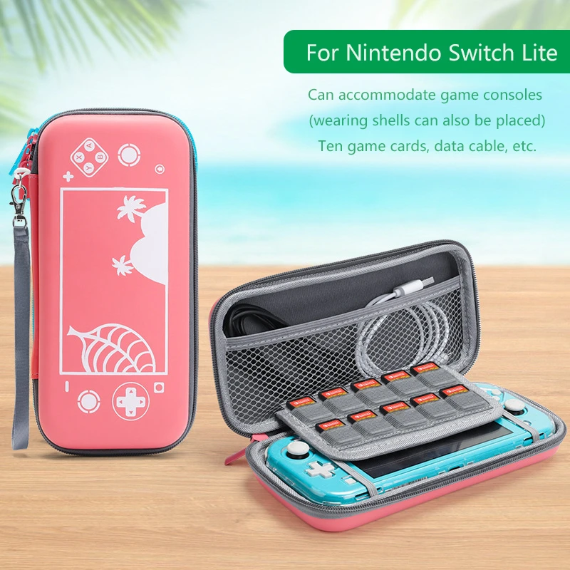 Newest Travel Carrying Protective Case Storage Pouch Bag Box With Game Card Slot For Nintendo Switch Lite Console Replacement Parts Accessories Aliexpress