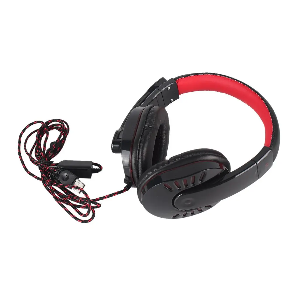 Gaming Headset Best casque 7.1 Surround Sound USB Wired Headphones with Microphone Volume Control for PS4/XBOX-ONE SY755MV