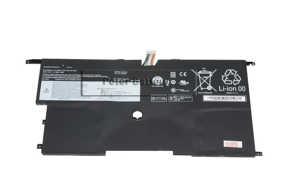 JIGU 15 2 V 50WH Оригинальная батарея для ноутбука 00HW002 00HW003 45N1070 45N1071 SB10F46440 LENOVO ThinkPad X1 Carbon