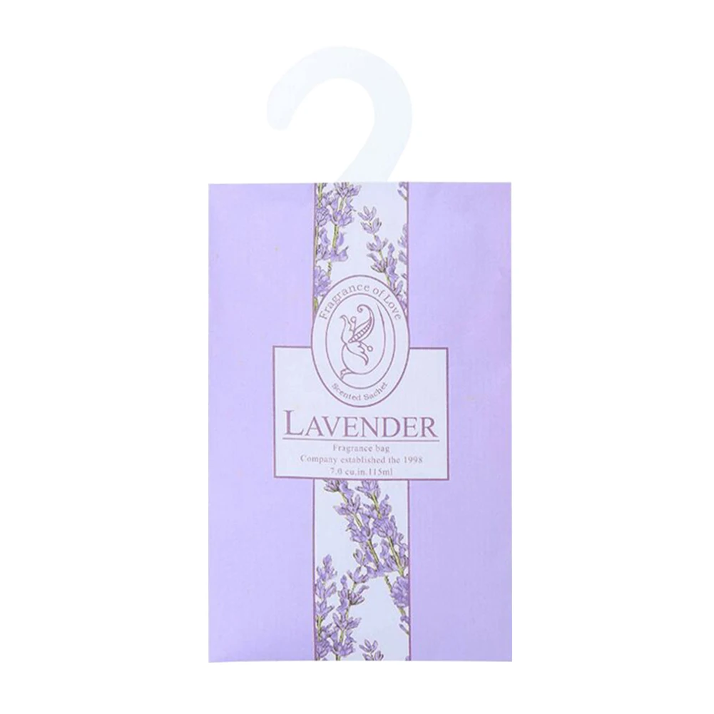 5PCS/Set Fragrance Sachet Bedroom Aromatherapy Drawer Office Deodorant Flower Scented Wardrobe Hanging Insect Control Bathroom