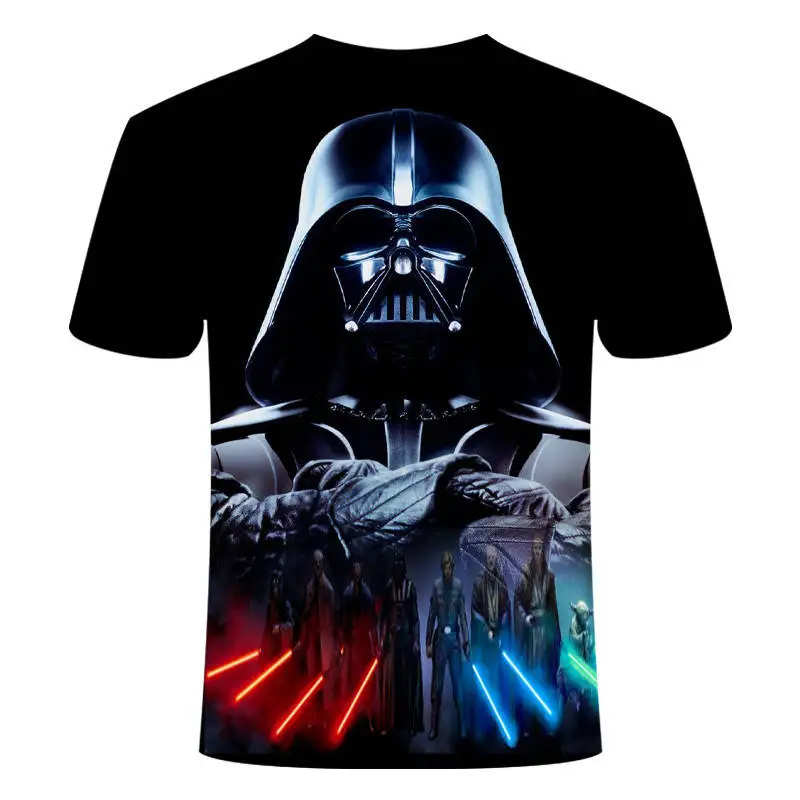 Newest 3D Printed star wars t shirt Men Women Summer Short Sleeve Funny Top Tees Fashion Casual clothing Asia Size 3 D T-shirt