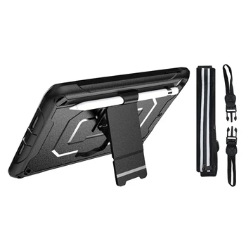 

for iPad Mini 5 Tablet PC Case TPU Shockproof Protective Back Cover with Pen Slot Tablet Stand Case for iPad Mini 4/5