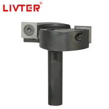 

LIVTER 2Flute Spoilboard Surfacing Router Bit Insert Carbide Slab Flattening Router Bit for surfacing MDF, particleboard