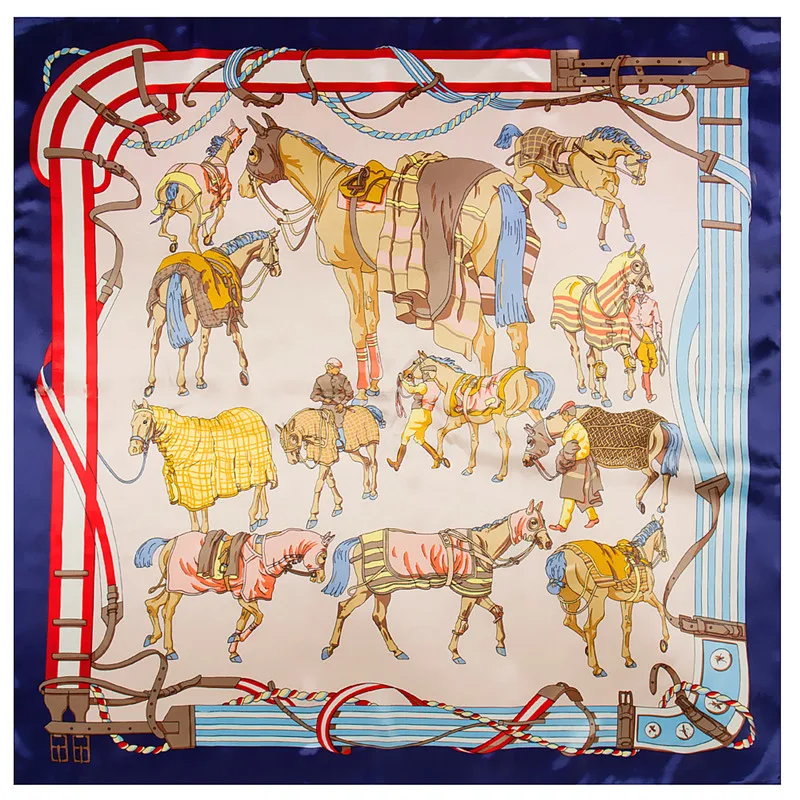 90cm-War-Horse-Belt-Square-Scarf-2019-New-Fashion-Women-Silk-Scarf-Luxury-Brand-Hijab-Shawl (1)