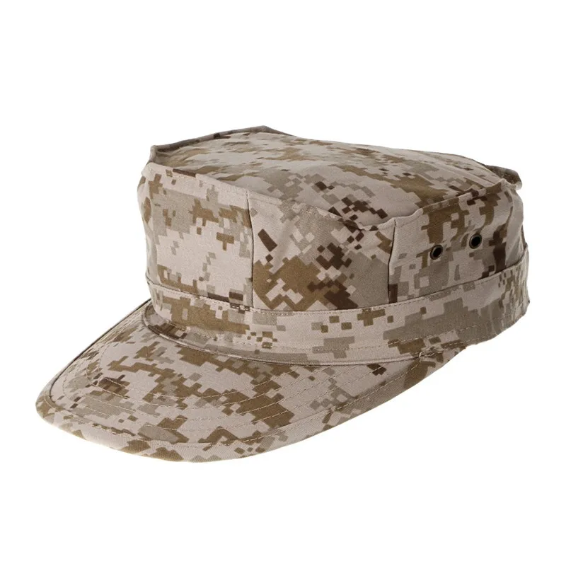 Военная камуфляжная восьмиугольная шапка армейский рейнджер Рипстоп шапка солдата Многофункциональная Защита от солнца на рыбалке Кепка s головные уборы - Цвет: Digital Desert