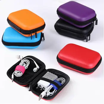 

2020 Newest Style Women Men Coin Bags Handbag Headset Bag Digital Travel Insertion Case USB Flash Drives Mini Wallets