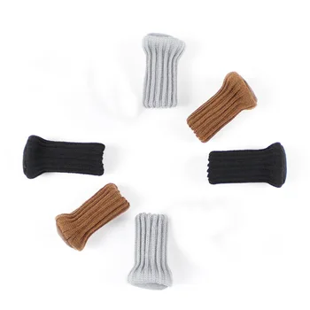 

4 Pcs/Set Protector Furniture Feet Sleeve Table Cover Denoise Anti-Slip Chair Leg Socks Floor Protection Knitting Thicken