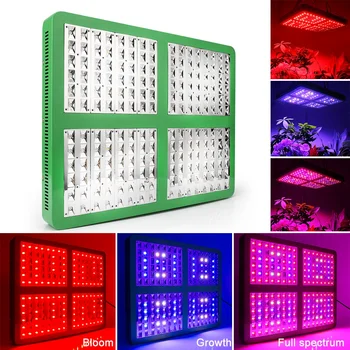 

1200W LED Grow Light Refector Cup Full Spectrum Growth Bloom Plant Lamp For Indoor Greenhouse Grow Tent Hydroponic lighting