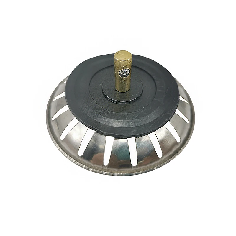 1 pcs 1 шт. Нержавеющая сталь фильтр-пробка для кухонной раковины отходов Plug Раковина фильтр Ванная комната кран для раковины, кран для раковины, сток, Дезодорация аксессуары - Цвет: 1 pcs