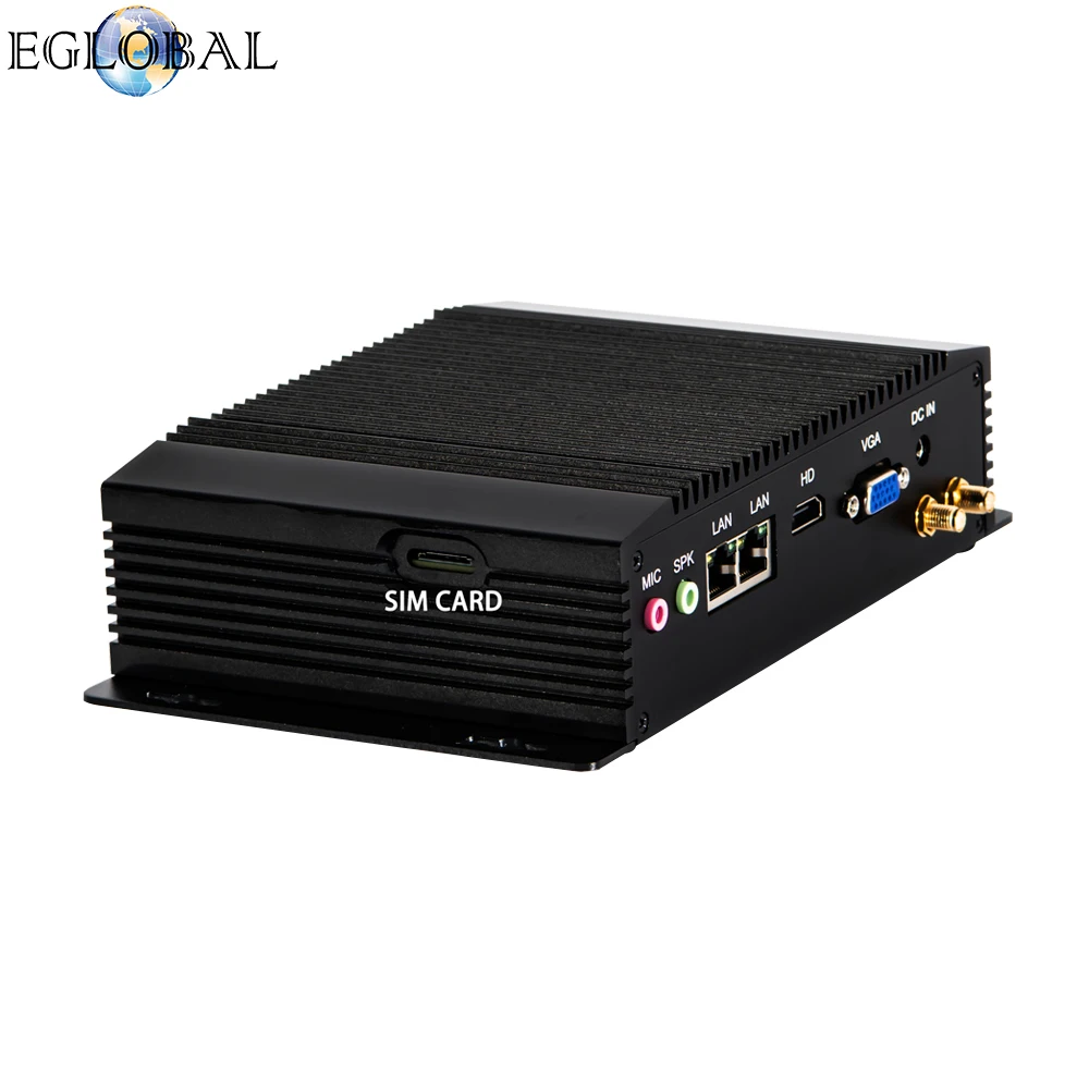 Eglobal небольшой промышленный компьютер intel celeron j1900 четырехъядерный процессор с HDMI