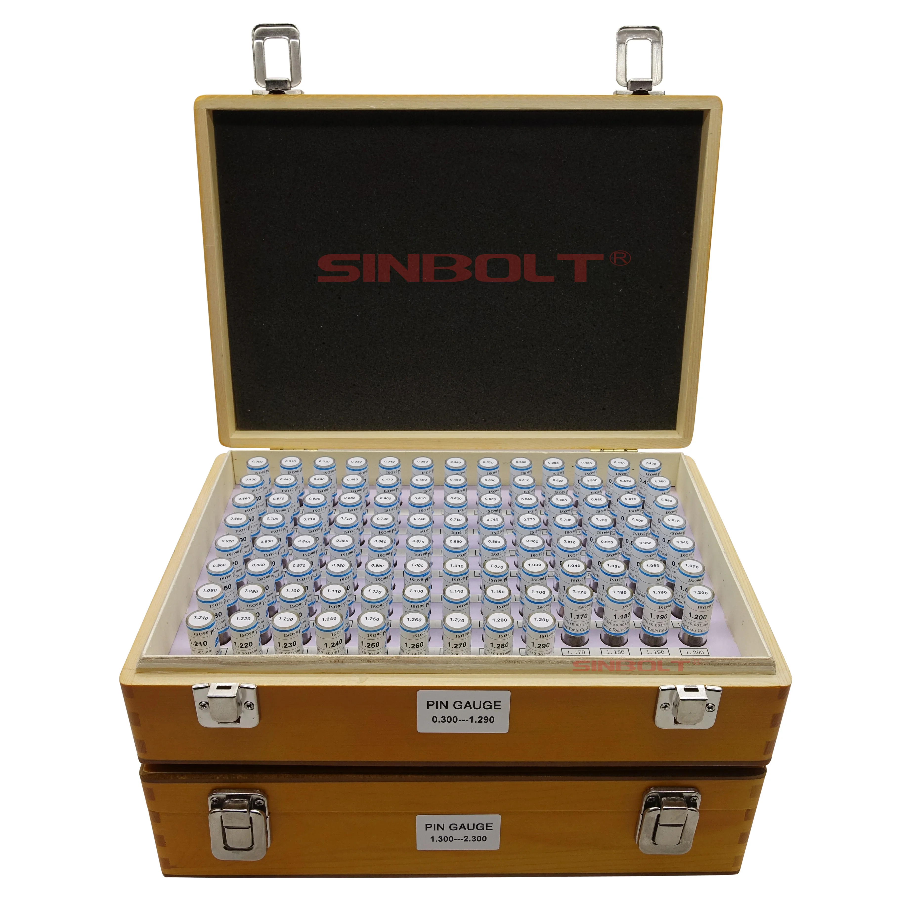 Metric pin gauge/Plug gauge/ 0.3mm 2.3mm(Spacing 0.01 mm,201pcs),fast