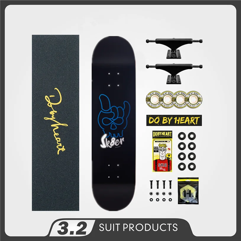 Pro Complete PRIVATE Fight Canadian Maple Skateboard Deck Aluminum Skate Trucks PU Skate Wheels and Beearings Pro Complete PRIVATE Fight Canadian Maple Skateboard Deck Aluminum Skate Trucks PU Skate Wheels and Beearings