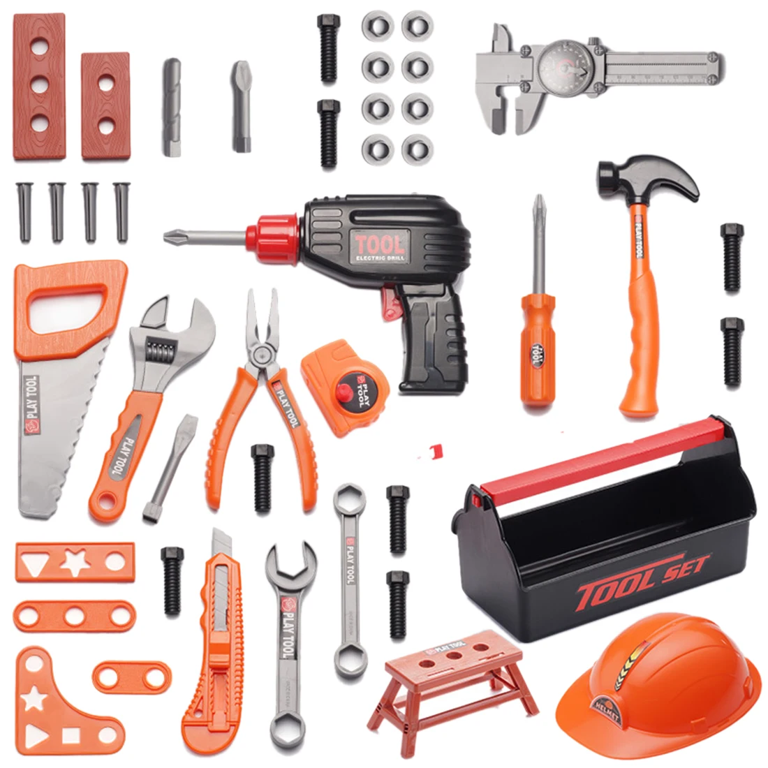43 шт./компл. детские инструменты для имитации ремонта набор ролевая игра