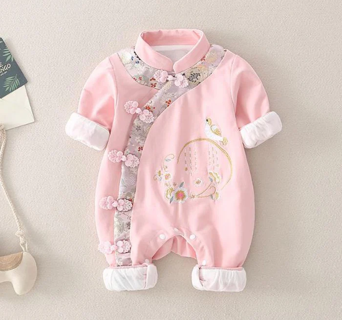Baby Chinese Style Jumpsuit Chinese Style Baby Clothing Baby